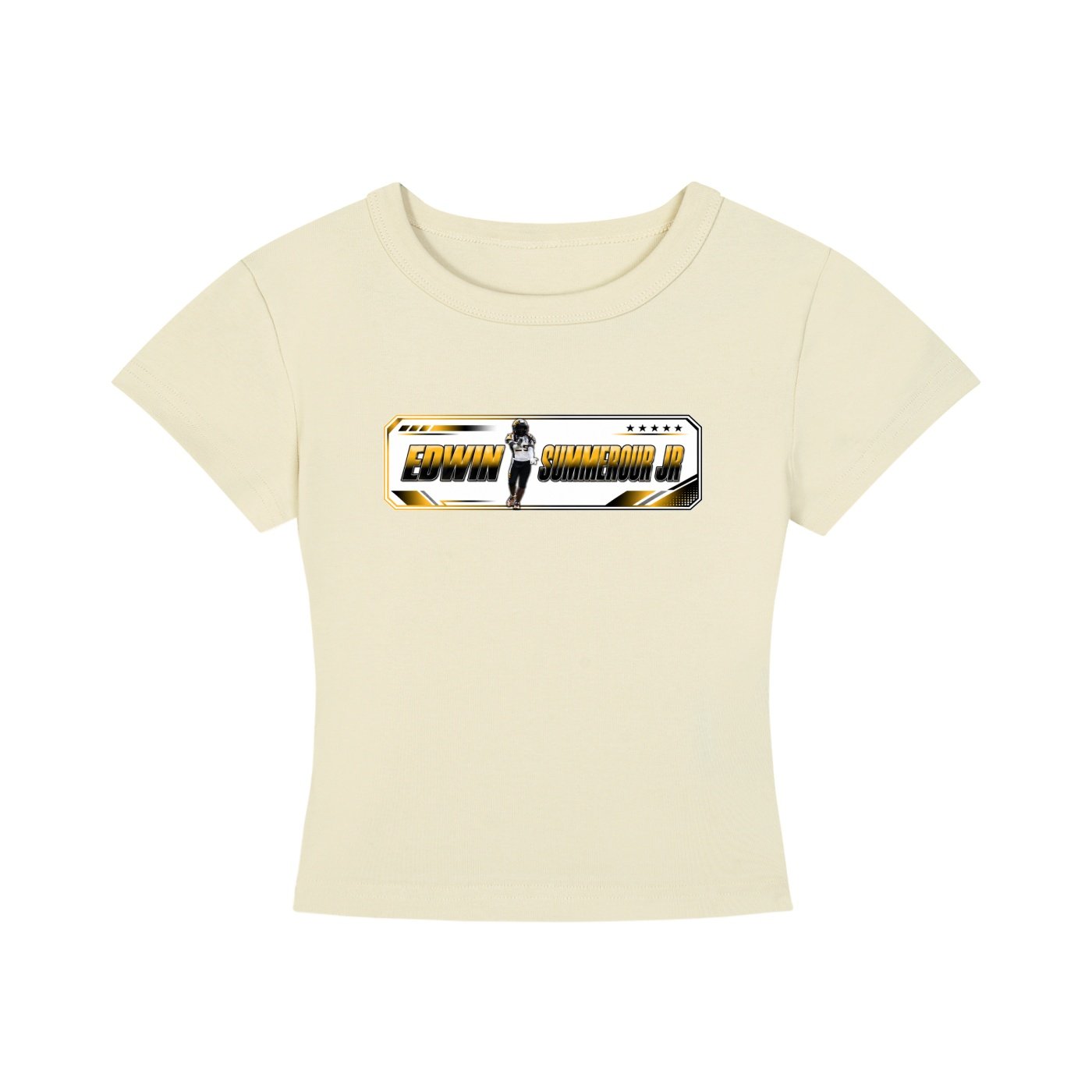 Edwin summerour jr Women's CropTop - Image 4