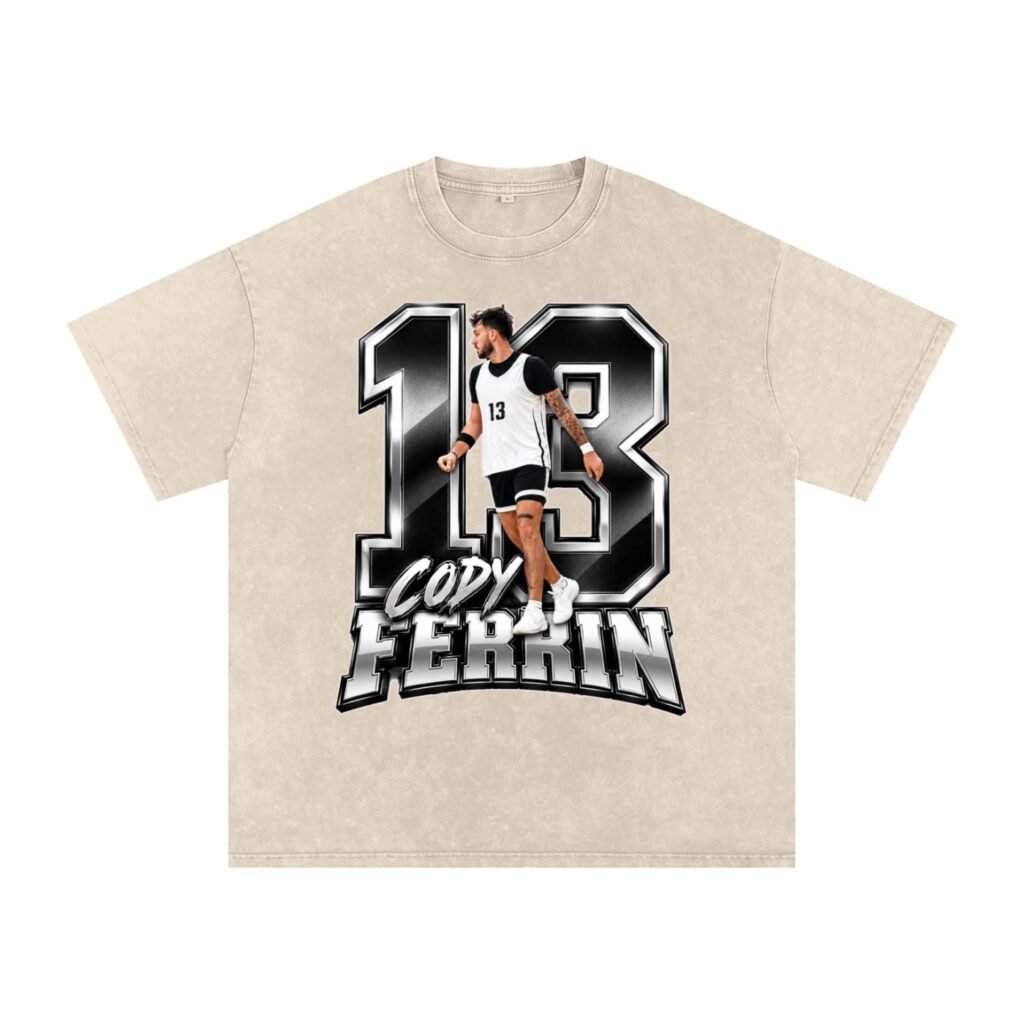 Cody Ferrin  Snow Washed Oversized TEE
