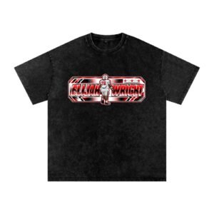 Elijah Wright  Snow Washed Oversized TEE - Image 1