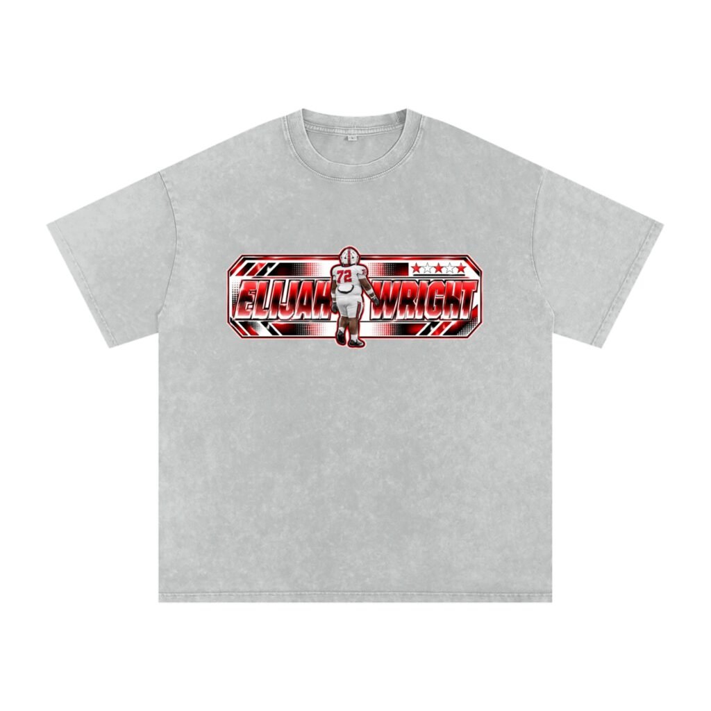 Elijah Wright  Snow Washed Oversized TEE