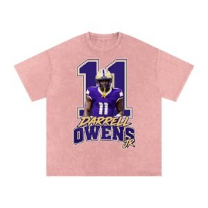 Darrell owens jr Snow Washed Oversized TEE - Image 5