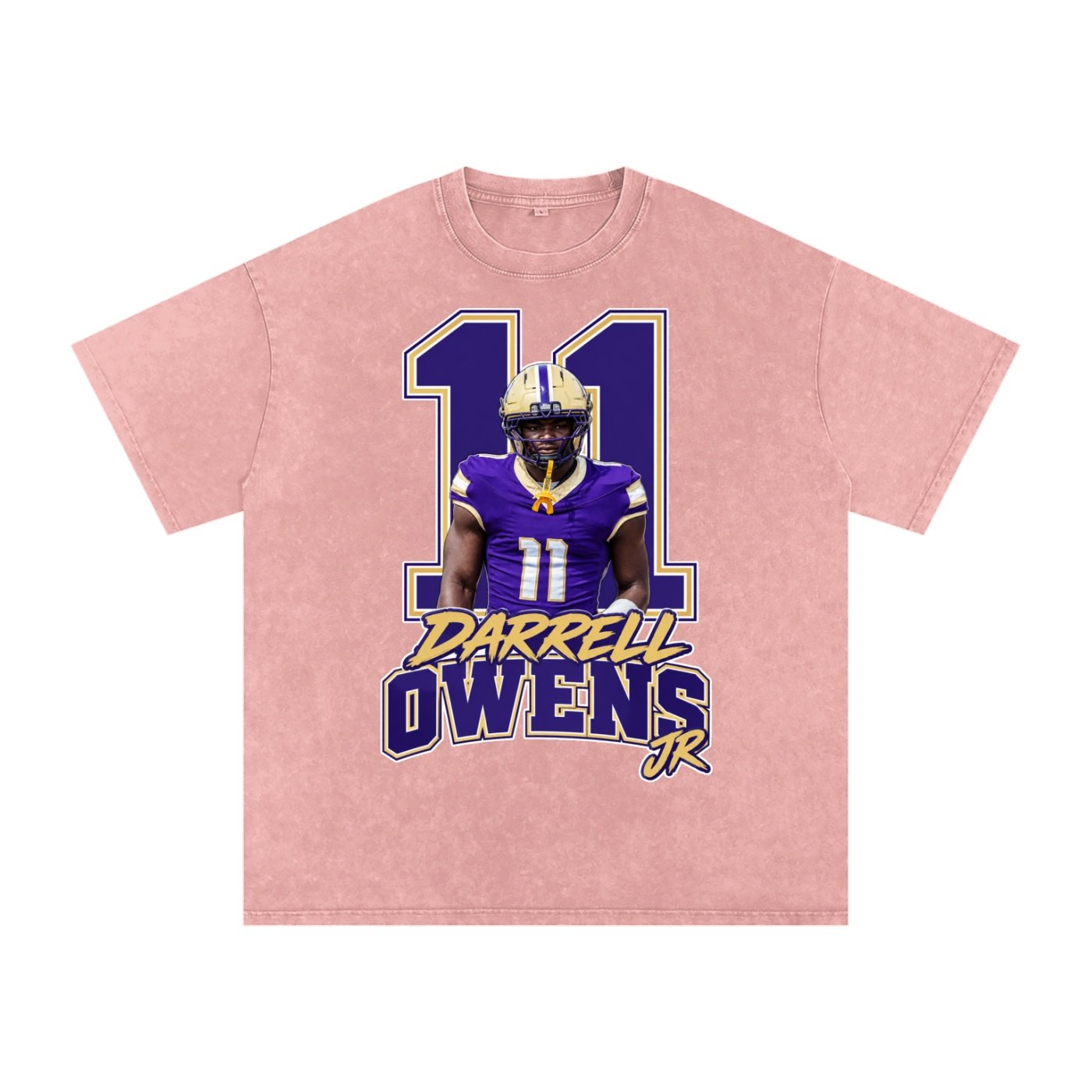 Darrell owens jr Snow Washed Oversized TEE - Image 5