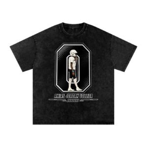 Amias Jordan collier Snow Washed Oversized TEE - Image 1