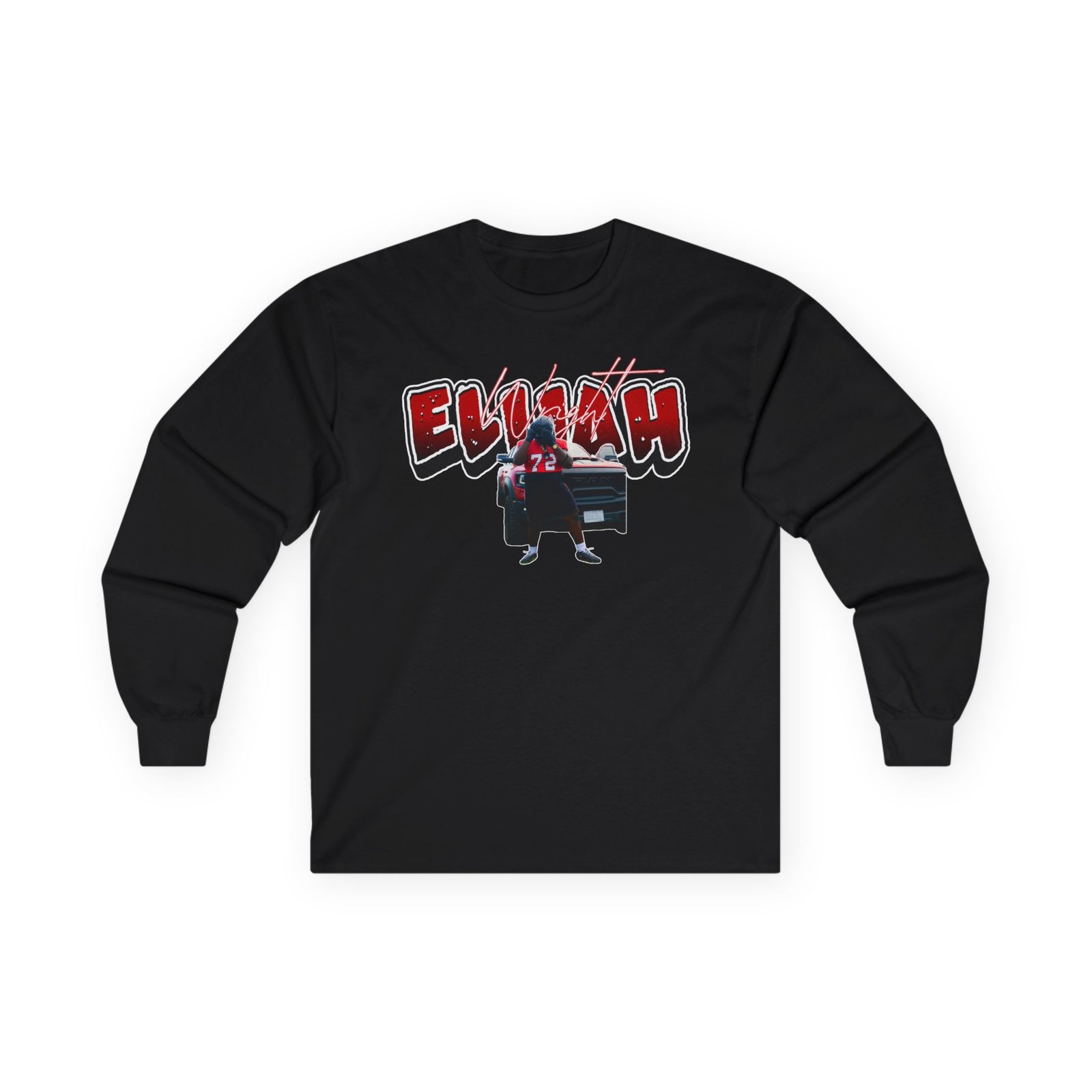 Elijah Wright  Unisex Cotton Long Sleeve Tee - Image 1