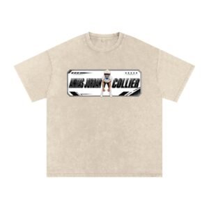Amias Jordan collier Snow Washed Oversized TEE - Image 2