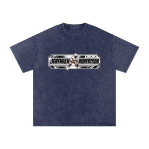 Jeremiah Robertson  Snow Washed Oversized TEE - Image 13