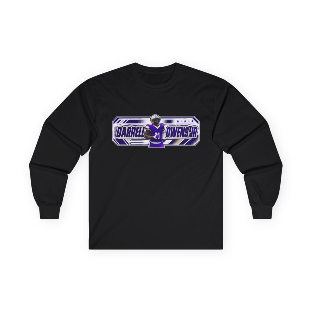 Darrell owens jr Unisex Cotton Long Sleeve Tee