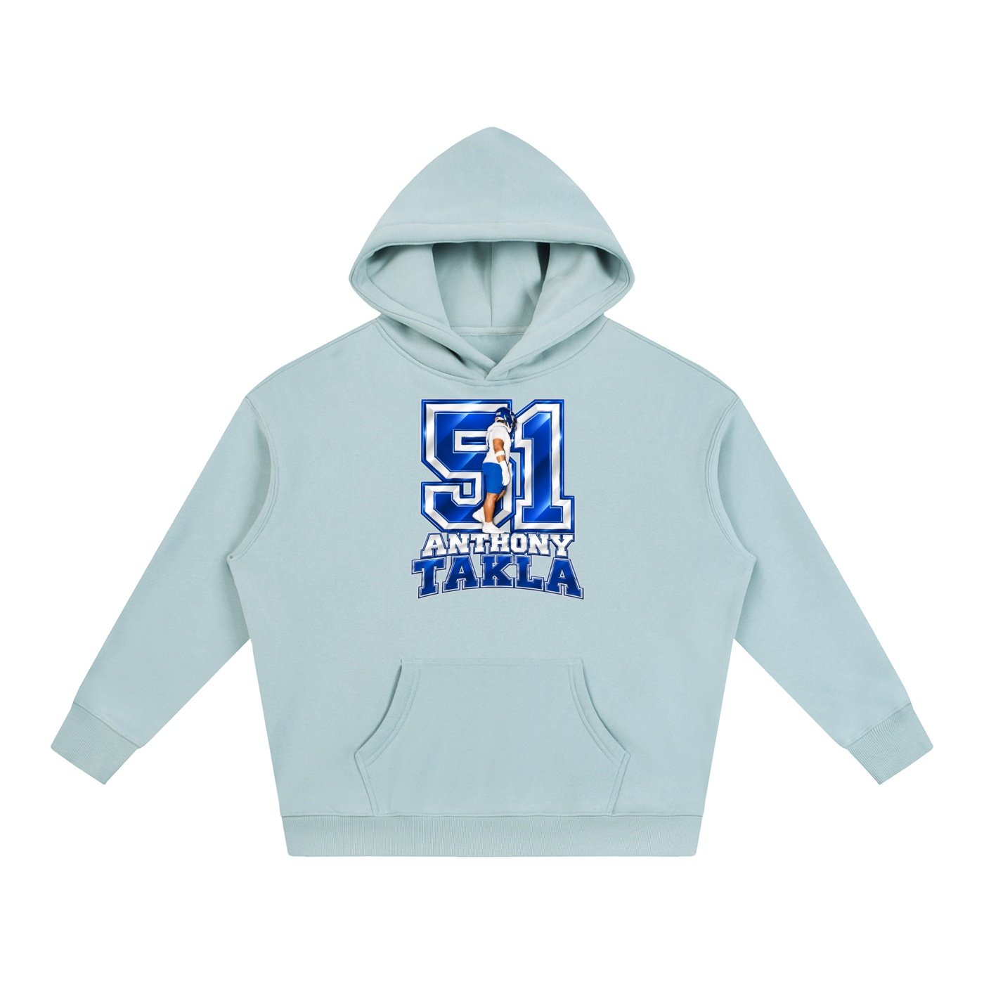 Anthony Takla Oversize Fleeced Hoodie - Image 3