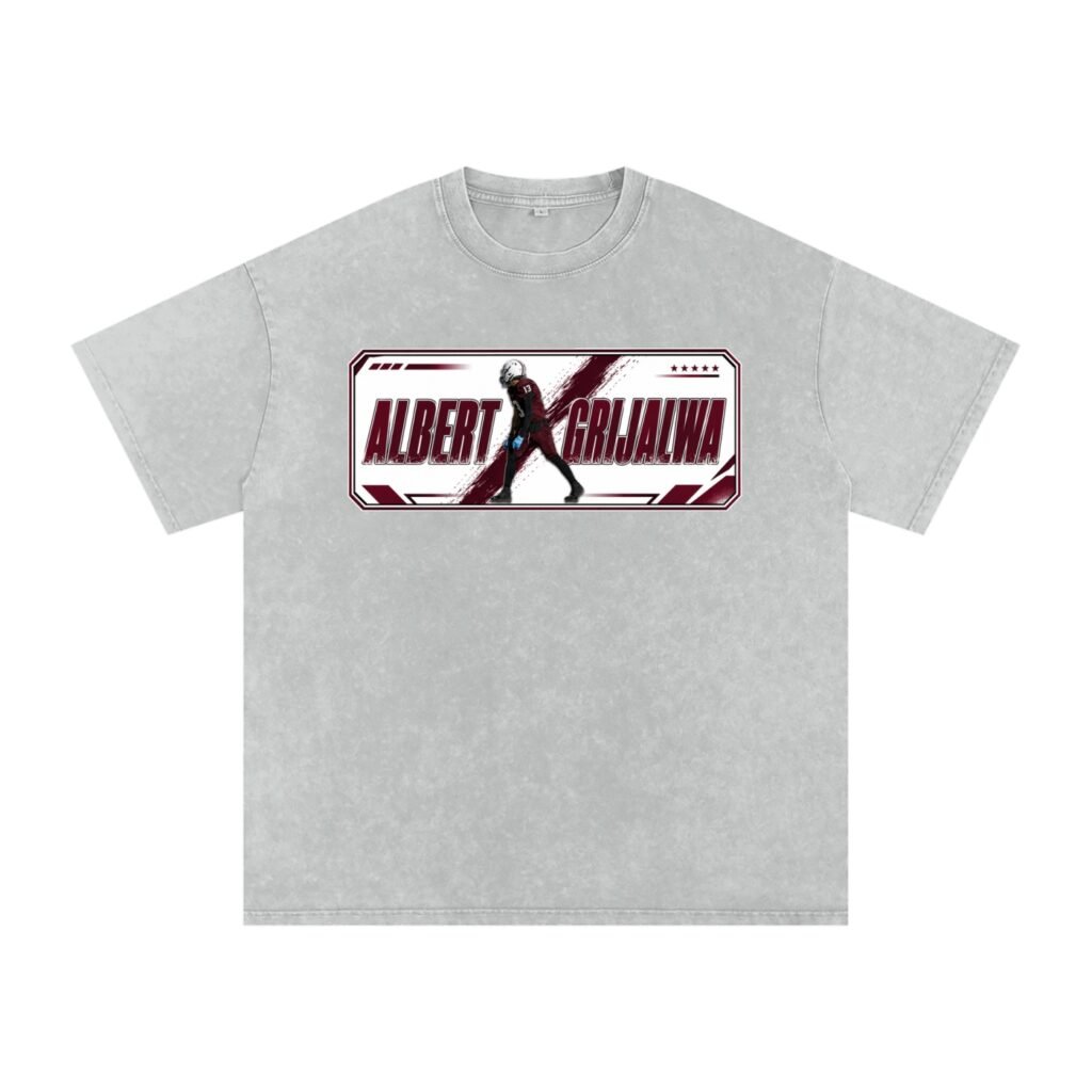 Albert Grijalva Snow Washed Oversized TEE