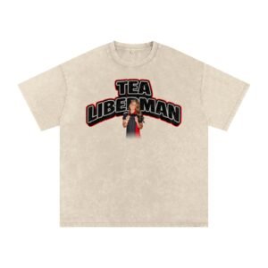 Tèa Liberman Snow Washed Oversized TEE - Image 2