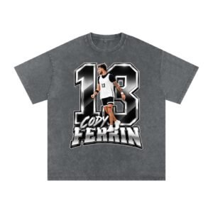 Cody Ferrin  Snow Washed Oversized TEE - Image 4