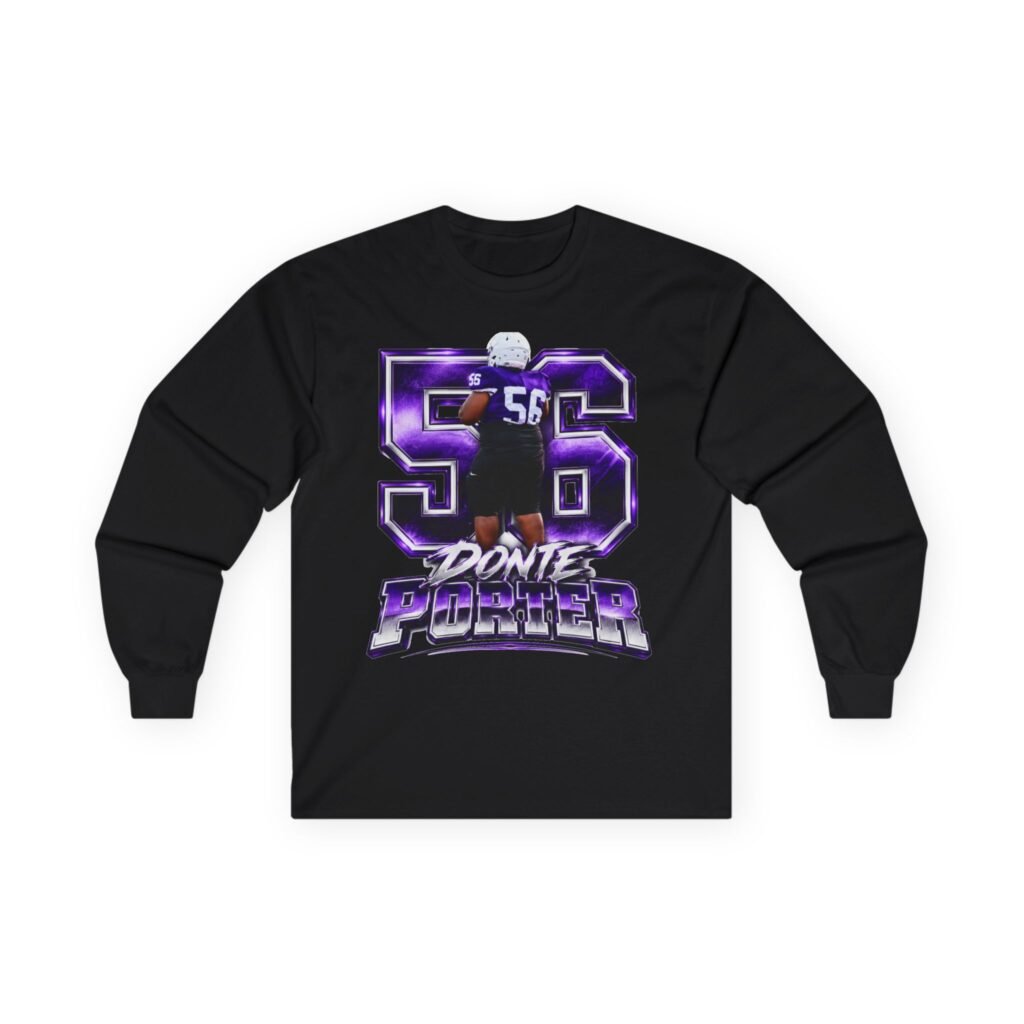 Donte Porter ll Unisex Cotton Long Sleeve Tee
