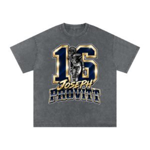 Joseph Provitt Snow Washed Oversized TEE - Image 4