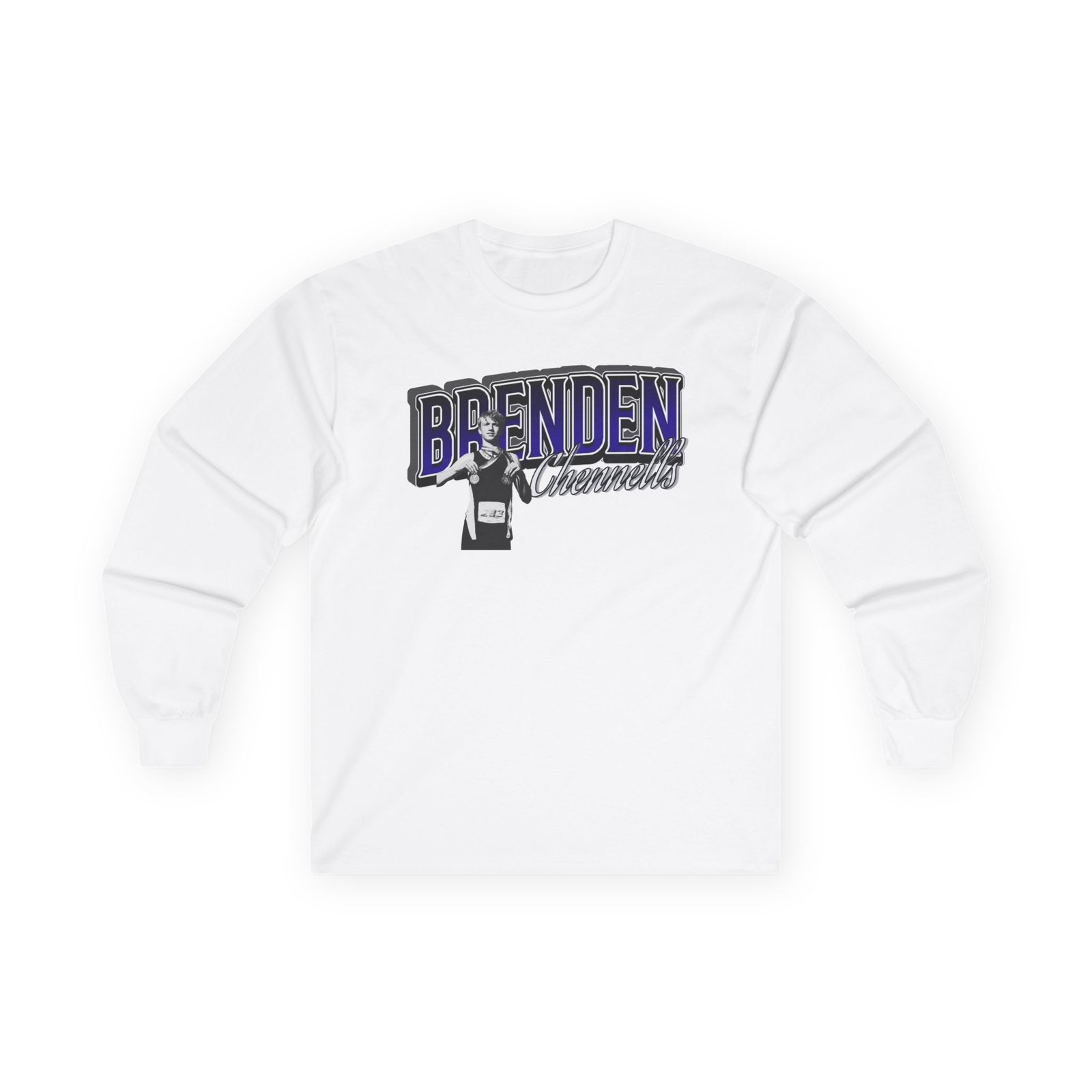 Brenden Chennells Unisex Cotton Long Sleeve Tee - Image 2