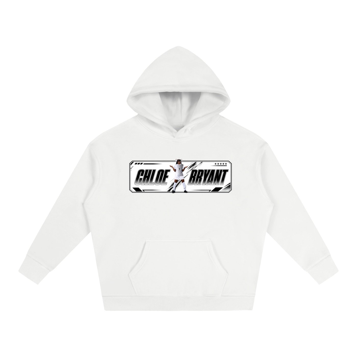 Chloe Bryant Oversize Fleeced Hoodie - Image 3