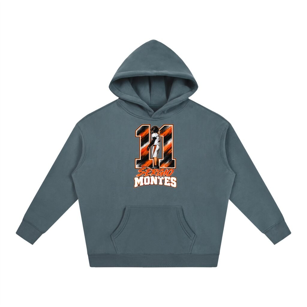 Sergio Montes Oversize Fleeced Hoodie