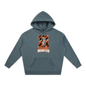Sergio Montes Oversize Fleeced Hoodie - Image 4