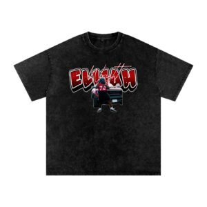 Elijah Wright  Snow Washed Oversized TEE - Image 1