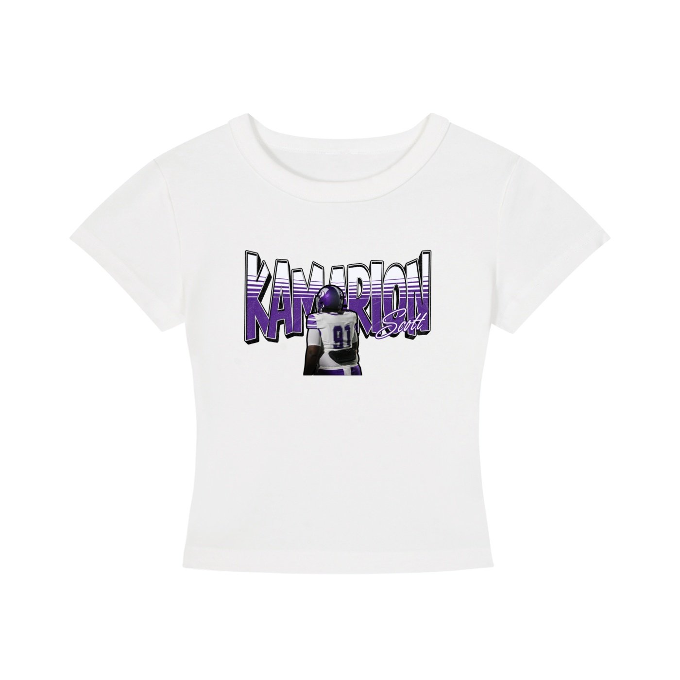 Kamarion scott   Women's CropTop - Image 2