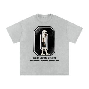 Amias Jordan collier Snow Washed Oversized TEE - Image 3
