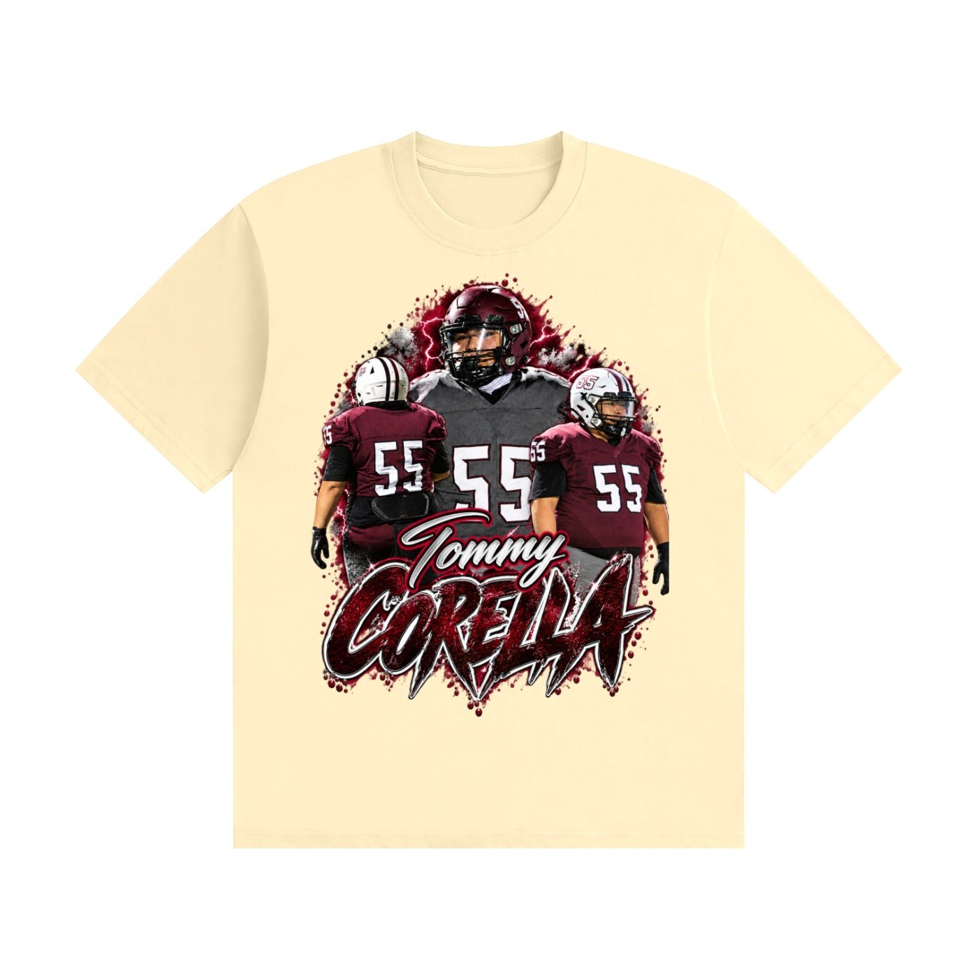 Tommy Corella Unisex Cotton T-Shirt - Image 3