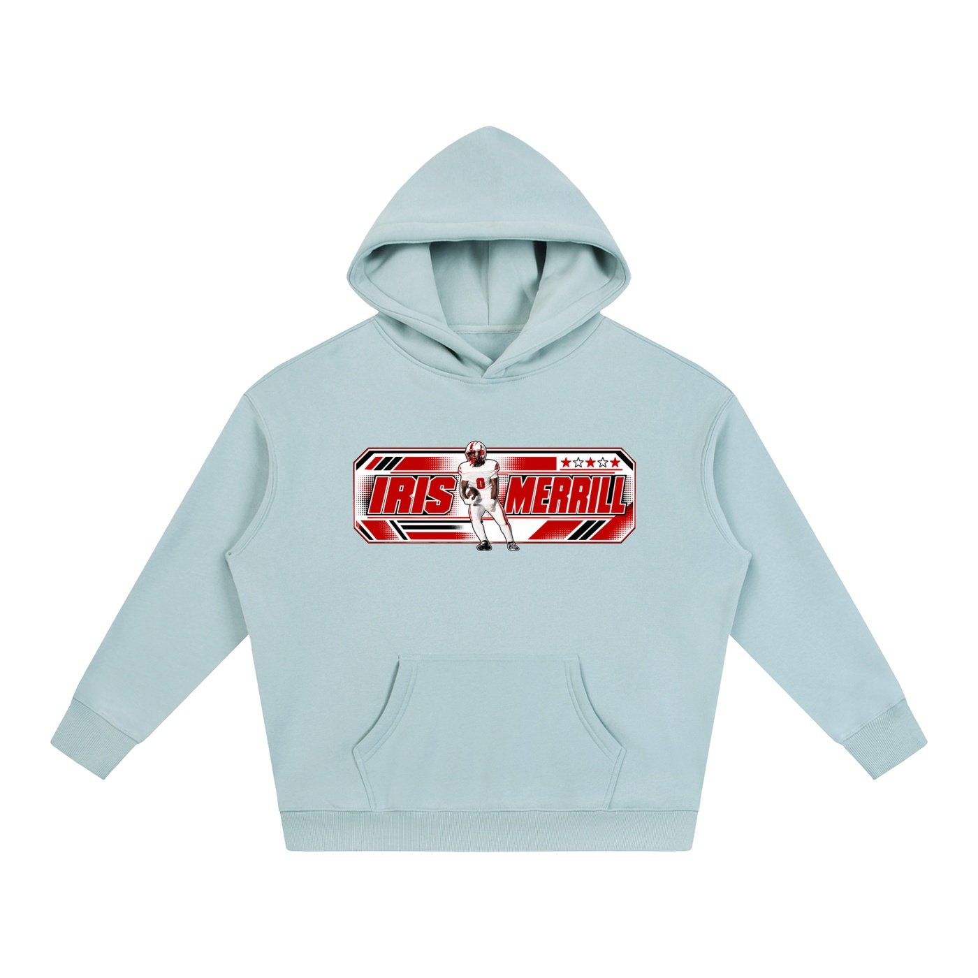 Iris Merrill Oversize Fleeced Hoodie - Image 3