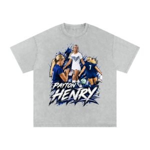 Payton Henry   Snow Washed Oversized TEE - Image 3