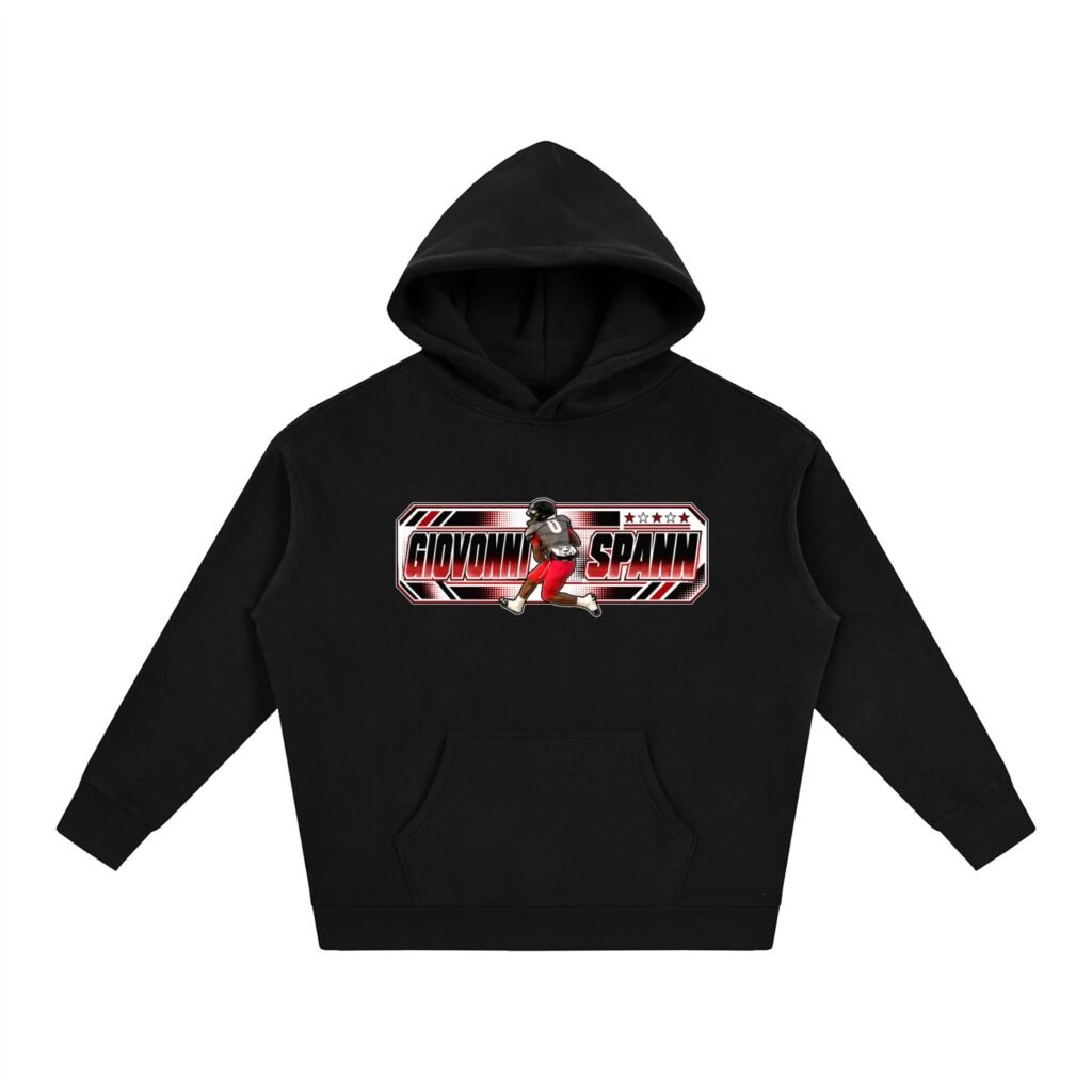 Giovonni Spann Oversize Fleeced Hoodie