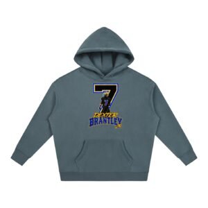 Dexter Brantley Jr, Oversize Fleeced Hoodie - Image 4