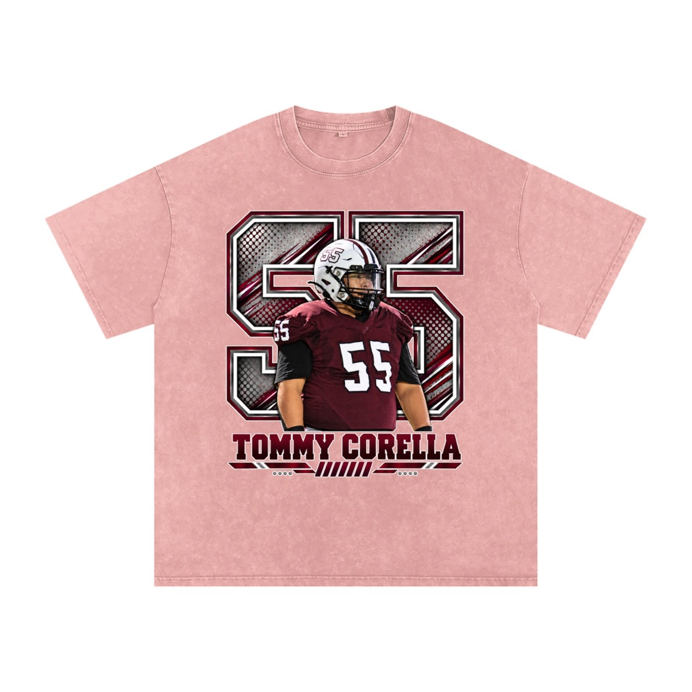 Tommy Corella Snow Washed Oversized TEE - Image 5