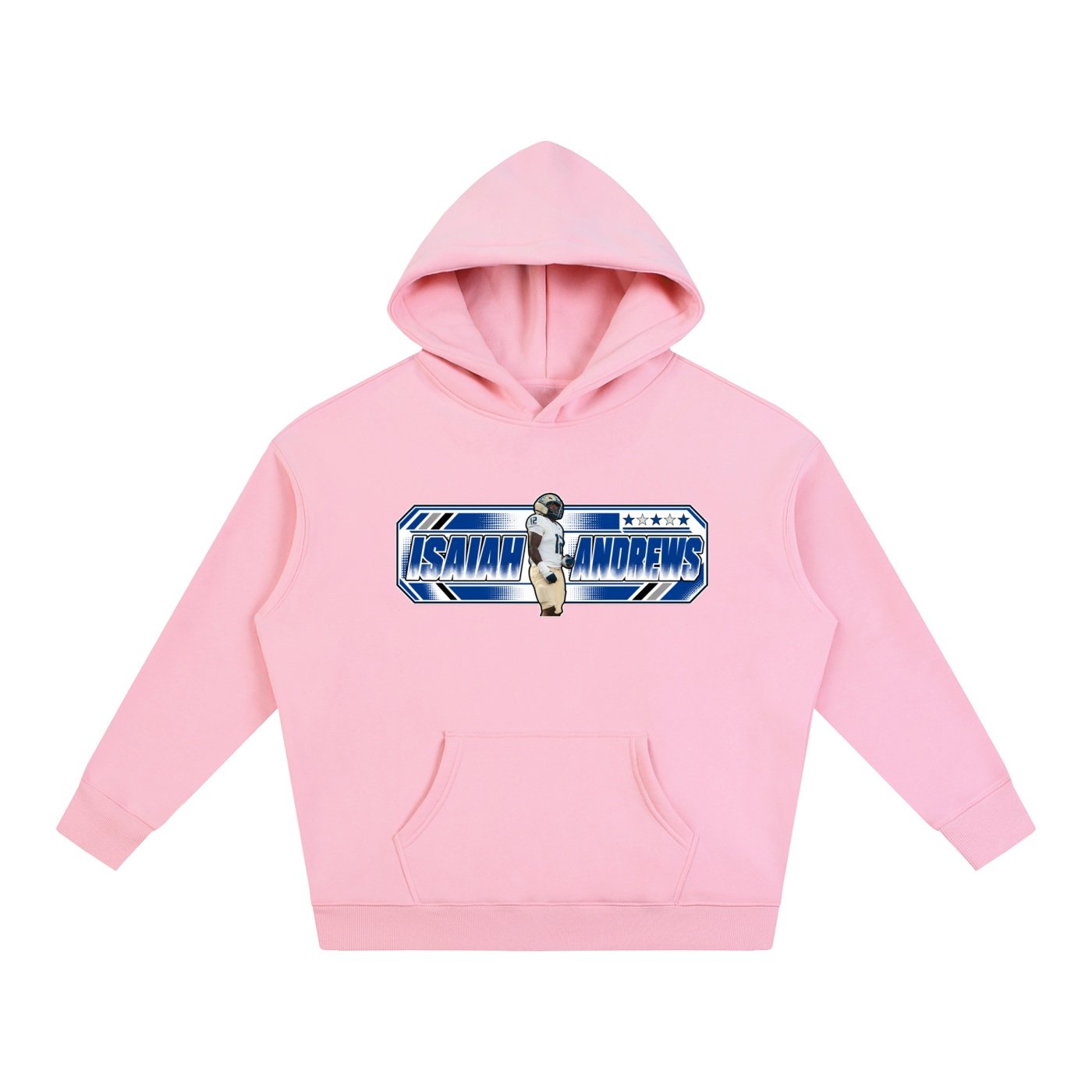 Isaiah Andrews  Oversize Fleeced Hoodie - Image 5