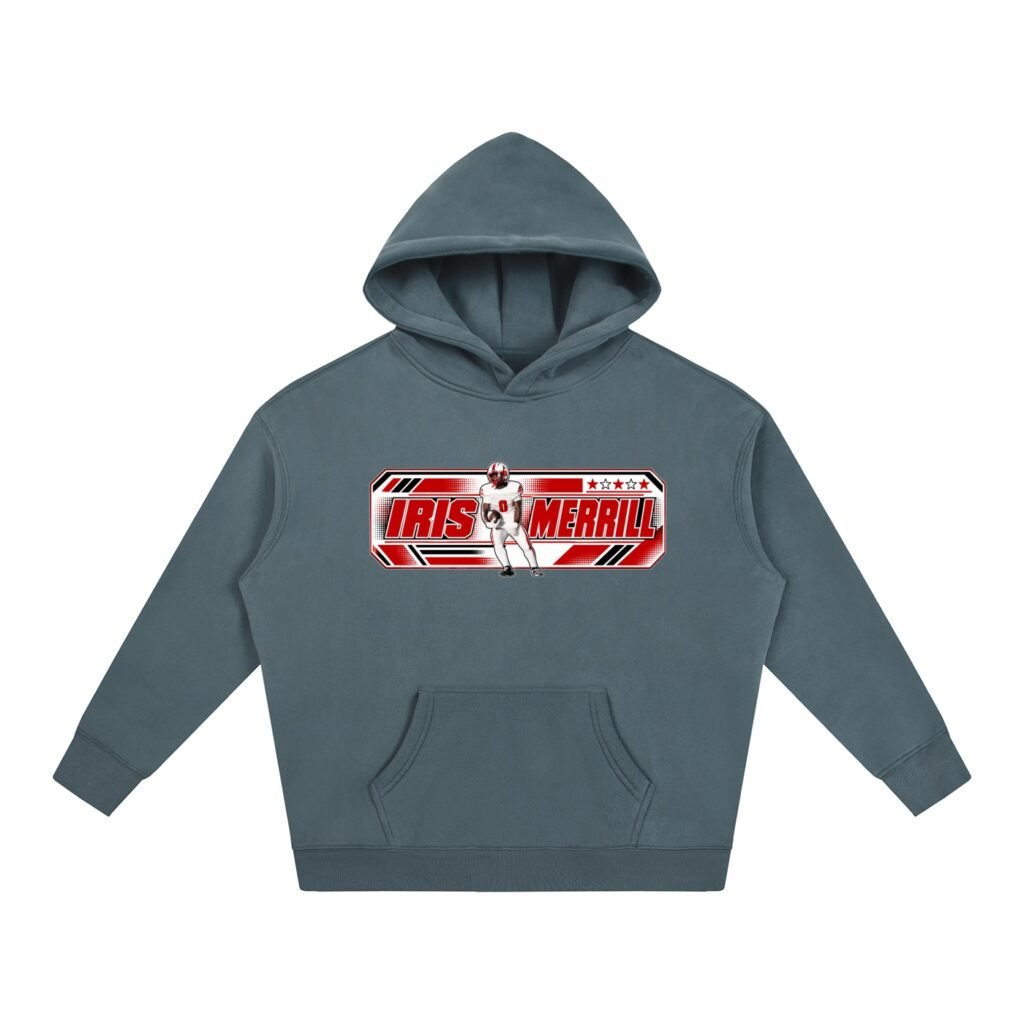 Iris Merrill Oversize Fleeced Hoodie