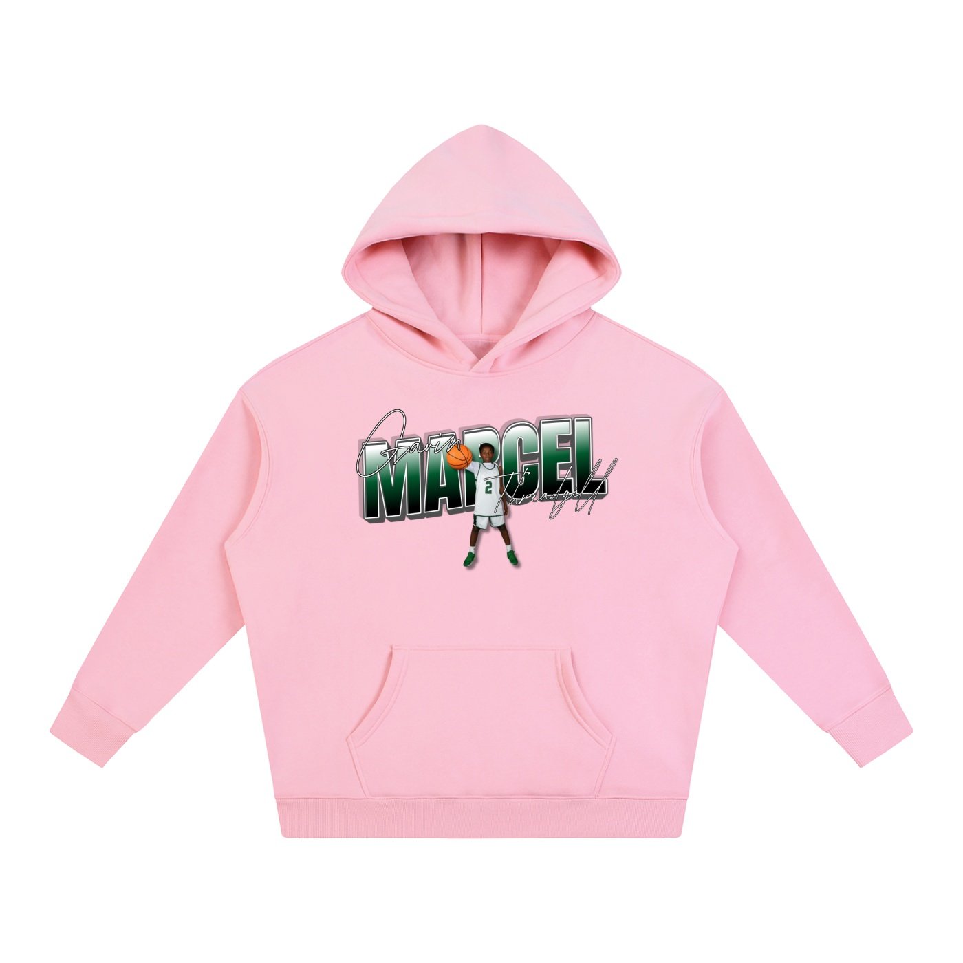 Gavin Marcel Threadgill  Oversize Fleeced Hoodie - Image 5