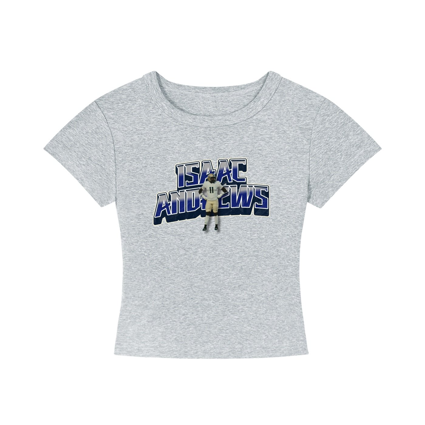 Isaac Andrews  Women's CropTop - Image 3