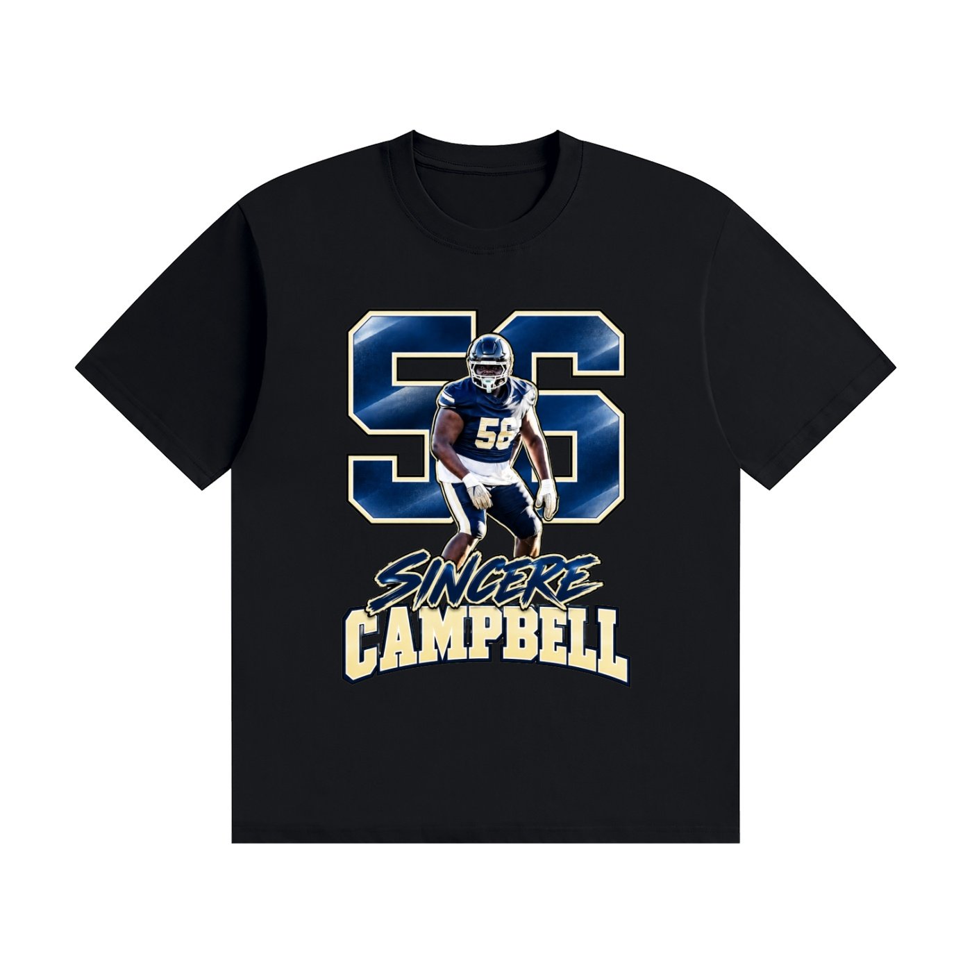 Sincere Campbell Unisex Cotton T-Shirt - Image 1
