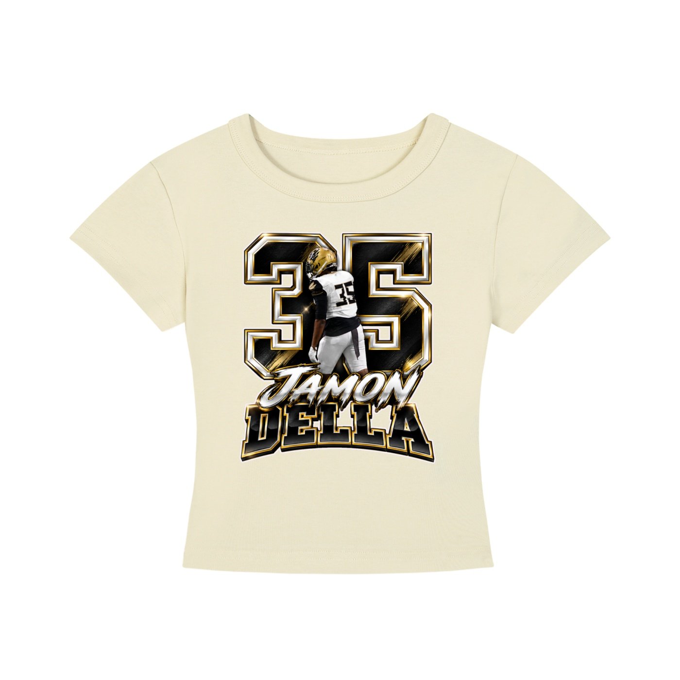 Jamon Della  Women's CropTop - Image 4