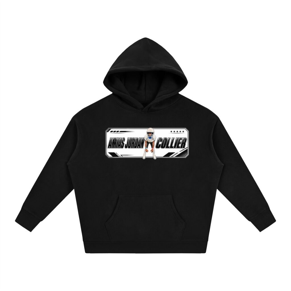 Amias Jordan collier Oversize Fleeced Hoodie