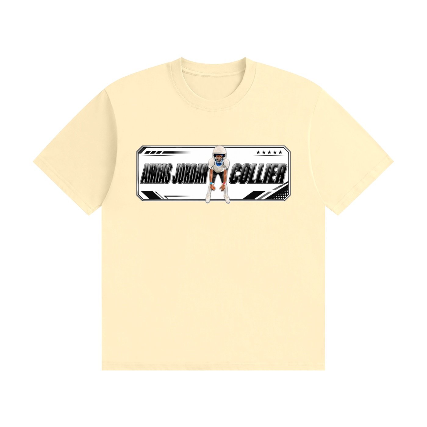 Amias Jordan collier Unisex Cotton T-Shirt - Image 3
