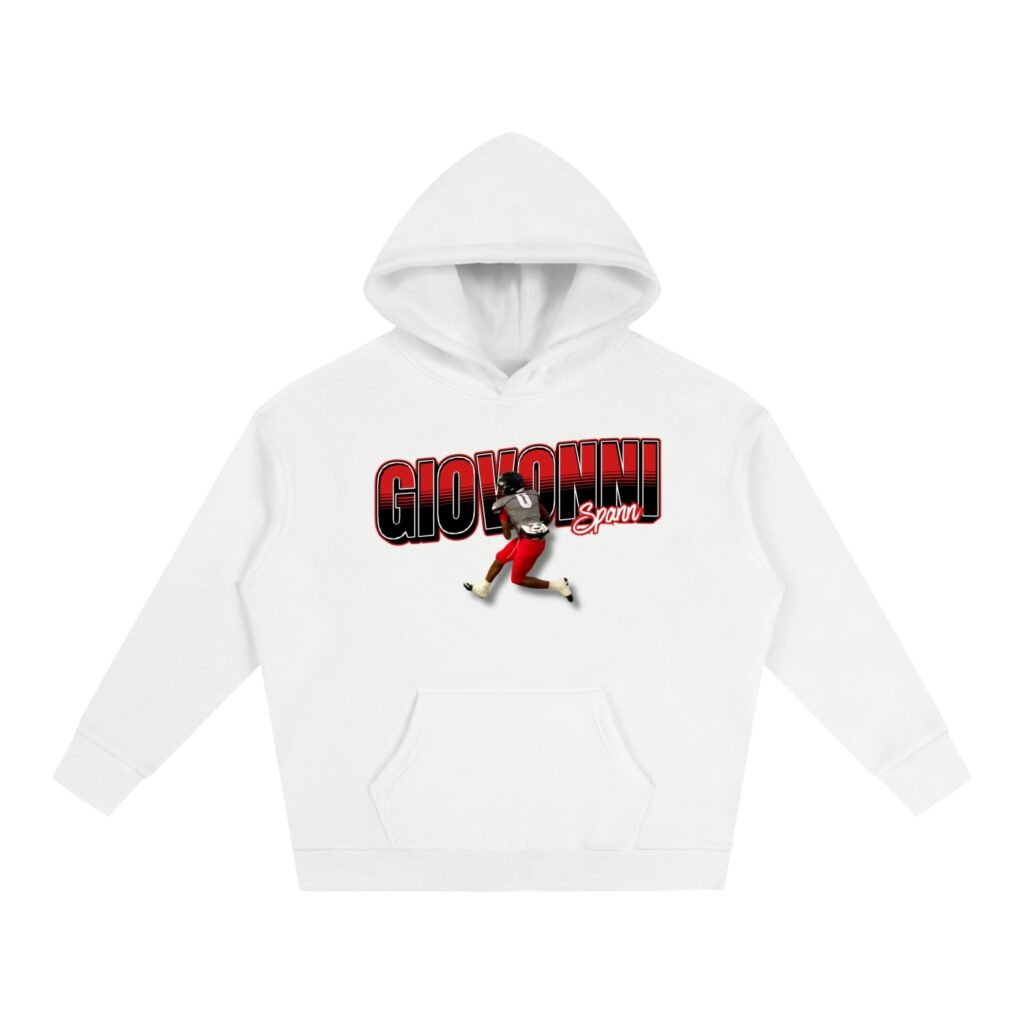 Giovonni Spann  Oversize Fleeced Hoodie