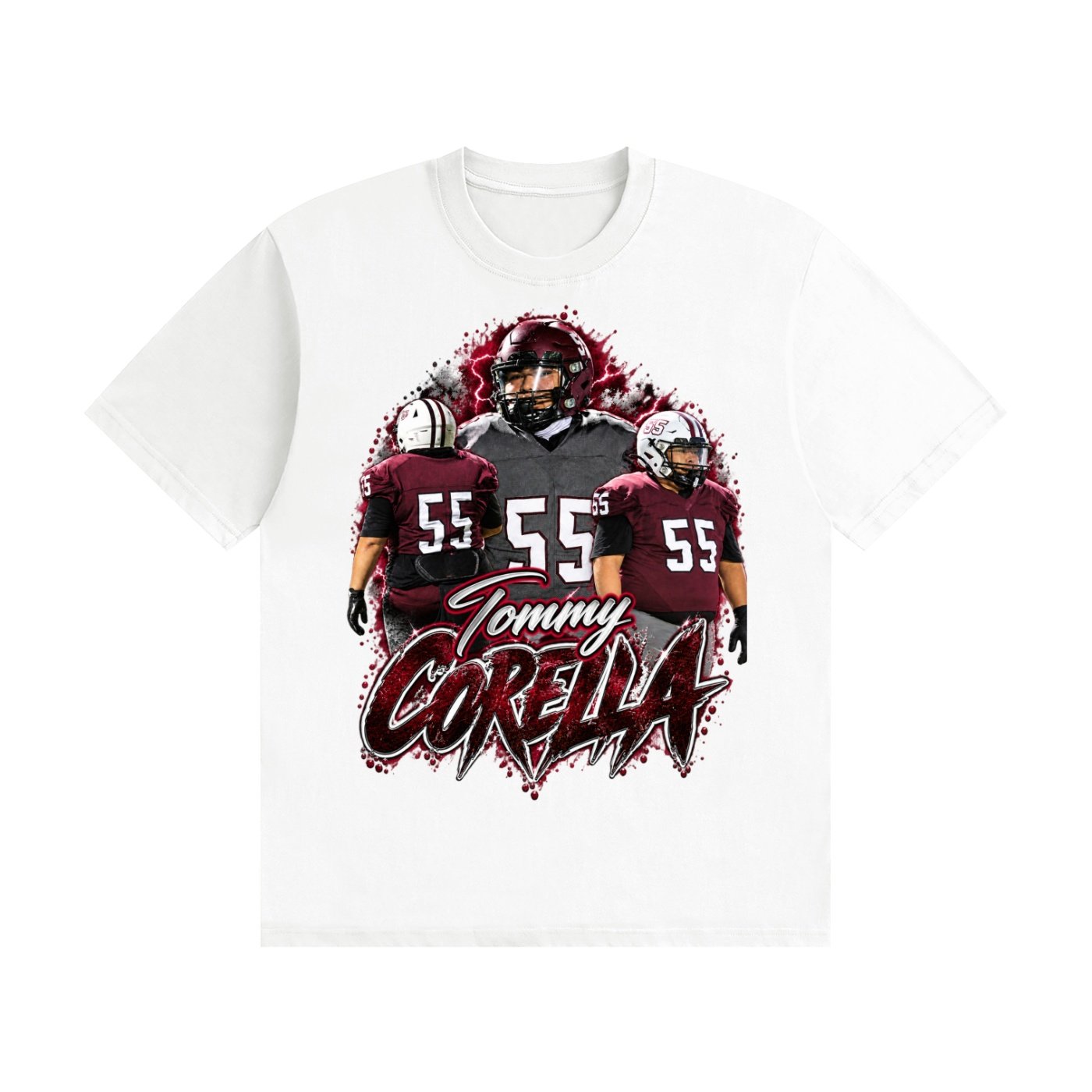 Tommy Corella Unisex Cotton T-Shirt - Image 2
