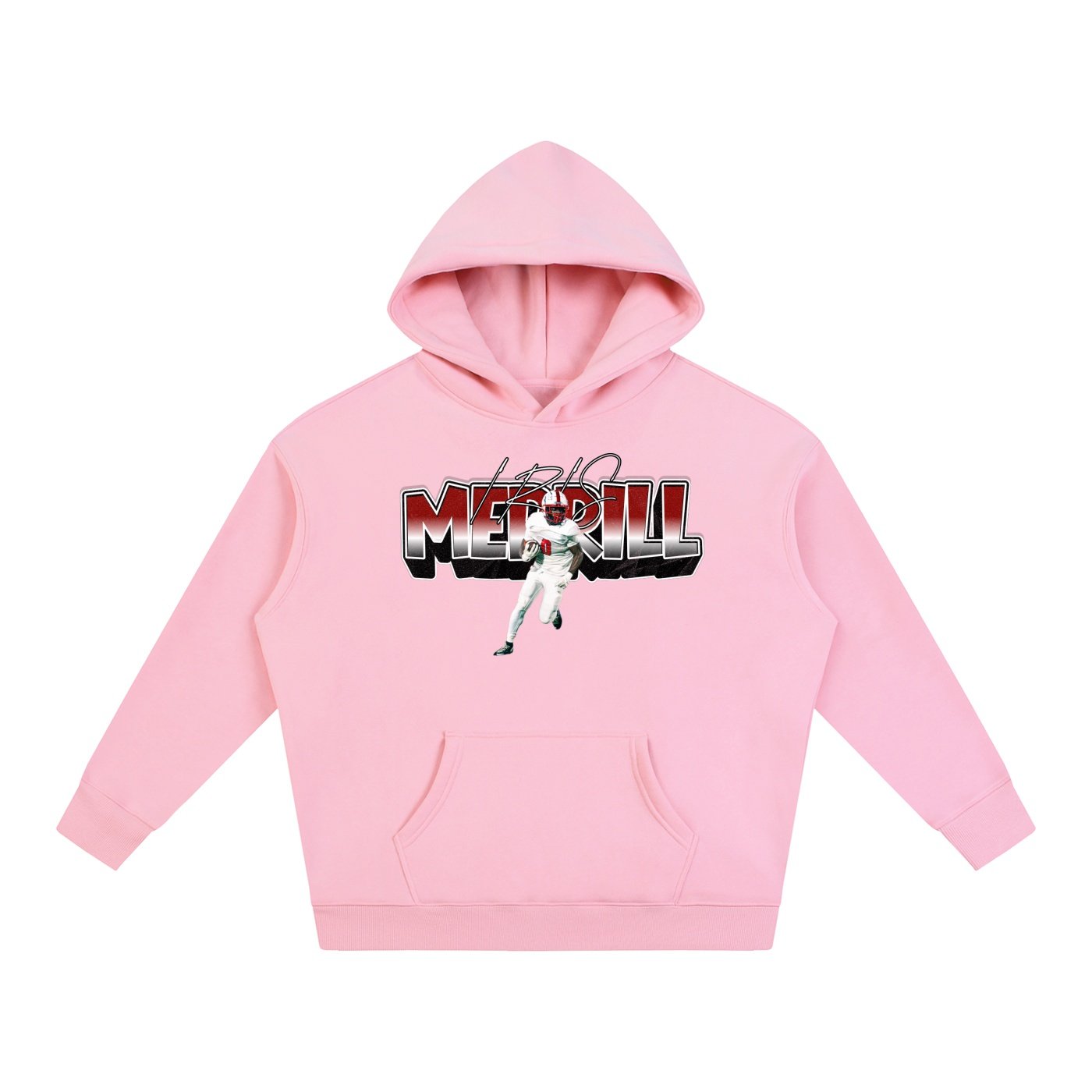 Iris Merrill  Oversize Fleeced Hoodie - Image 5