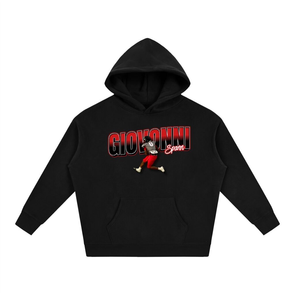 Giovonni Spann Oversize Fleeced Hoodie