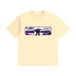 Donte Porter ll Unisex Cotton T-Shirt - Image 3