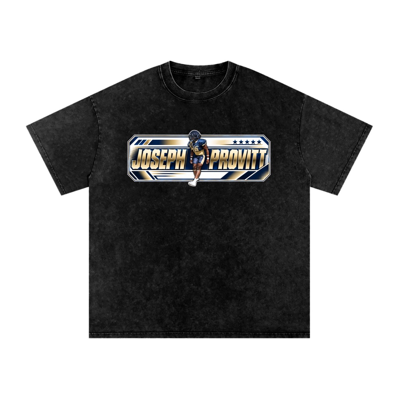 Joseph Provitt  Snow Washed Oversized TEE - Image 1