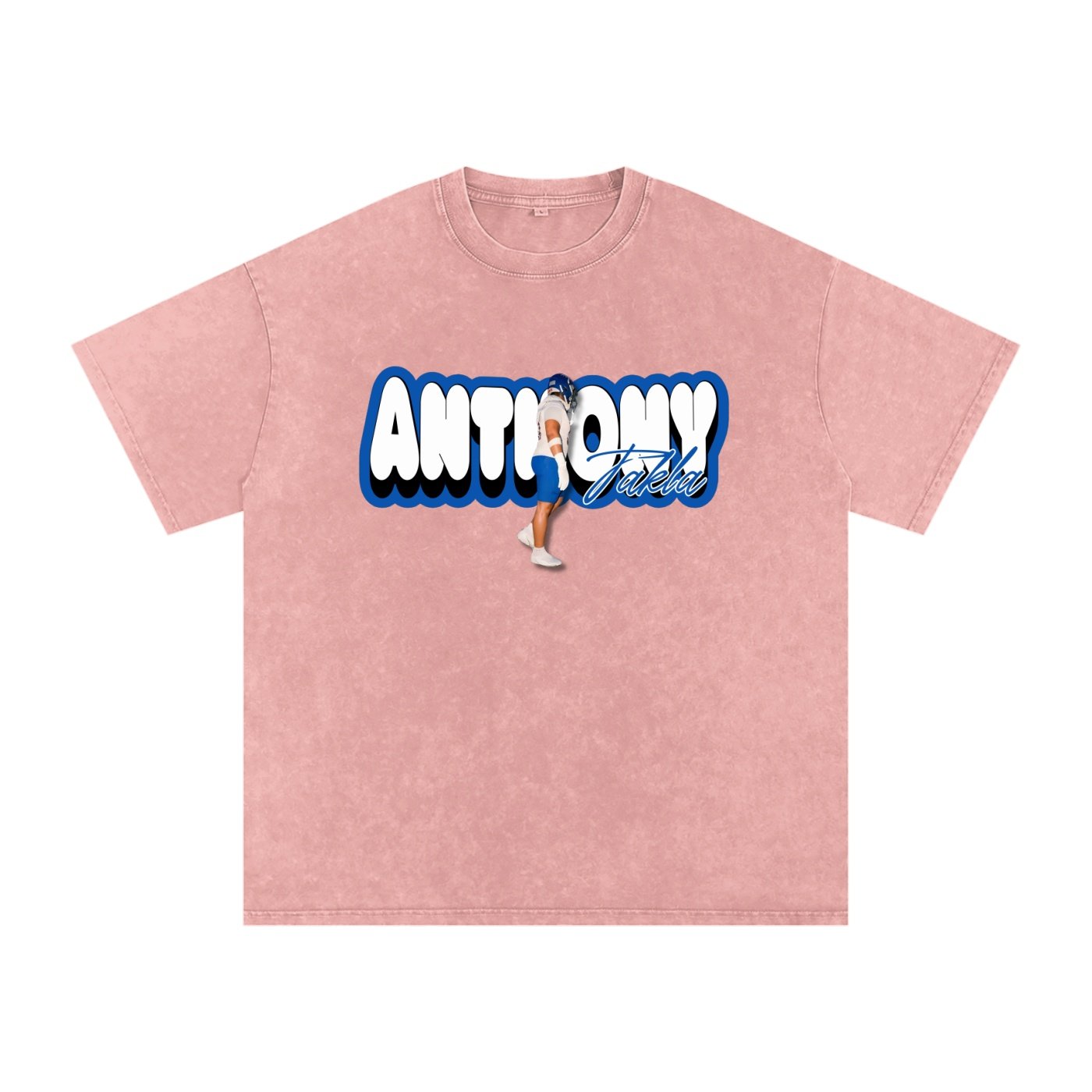 Anthony Takla Snow Washed Oversized TEE - Image 5