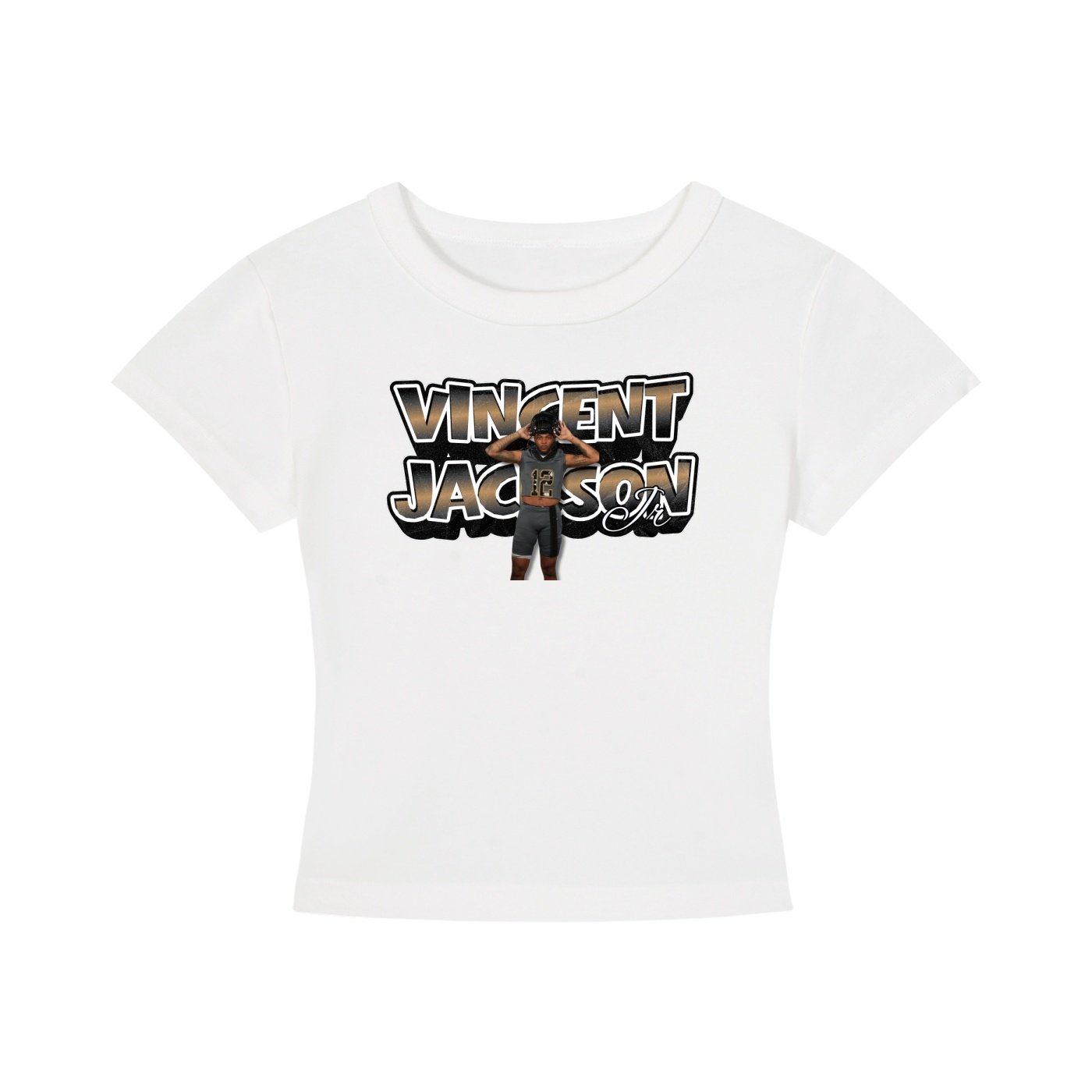 Vincent Jackson Jr Women's CropTop - Image 2
