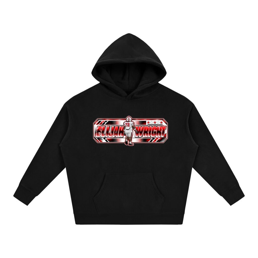 Elijah Wright  Oversize Fleeced Hoodie