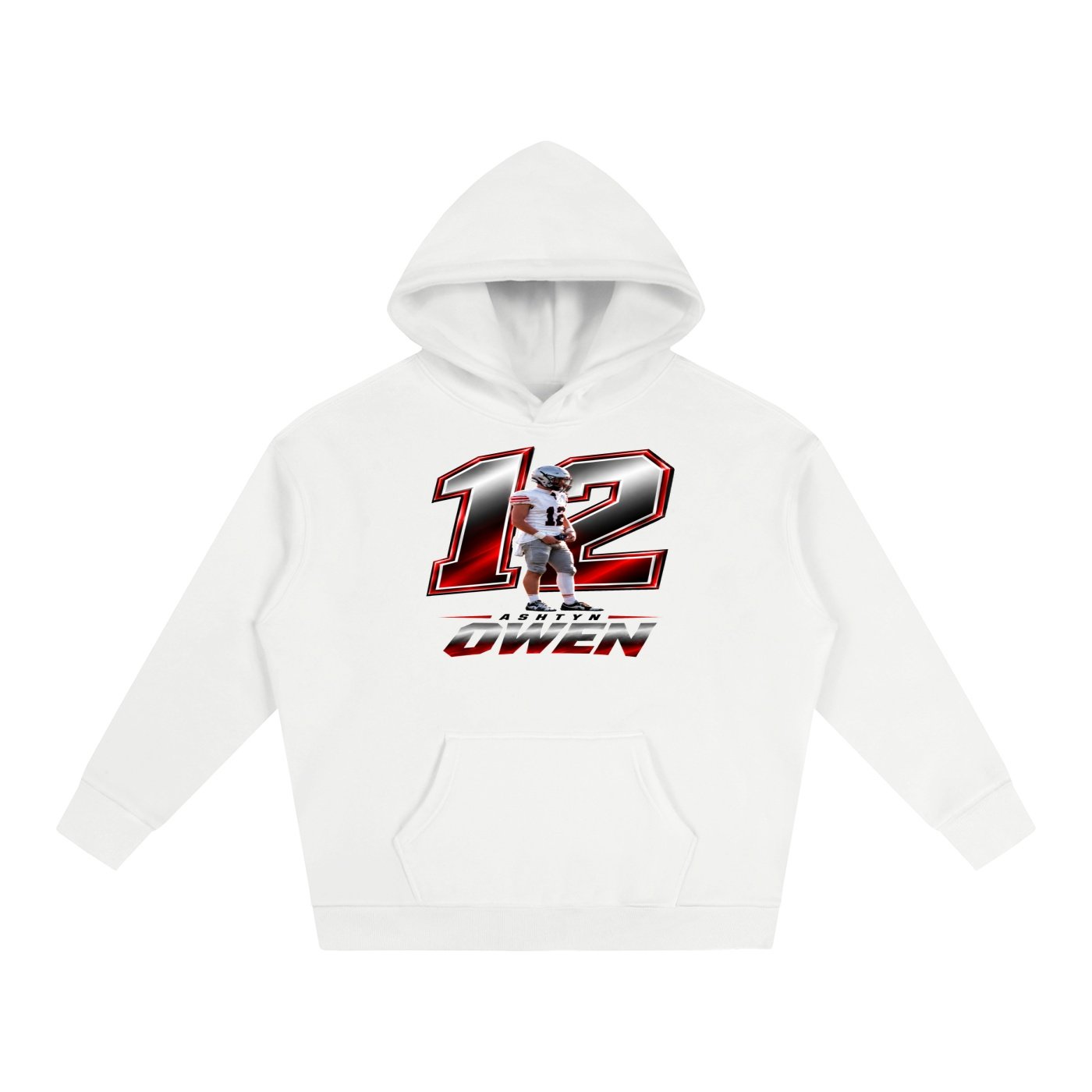 Ashtyn Owen Oversize Fleeced Hoodie - Image 2