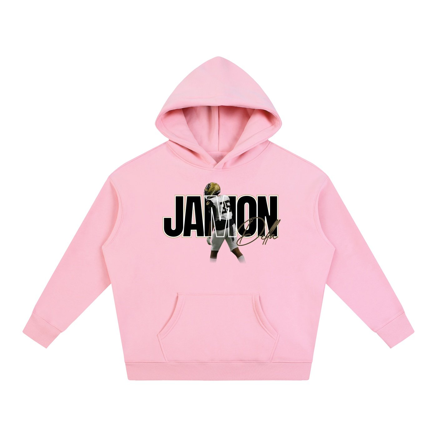 Jamon Della Oversize Fleeced Hoodie - Image 5
