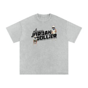 Amias Jordan collier Snow Washed Oversized TEE - Image 3